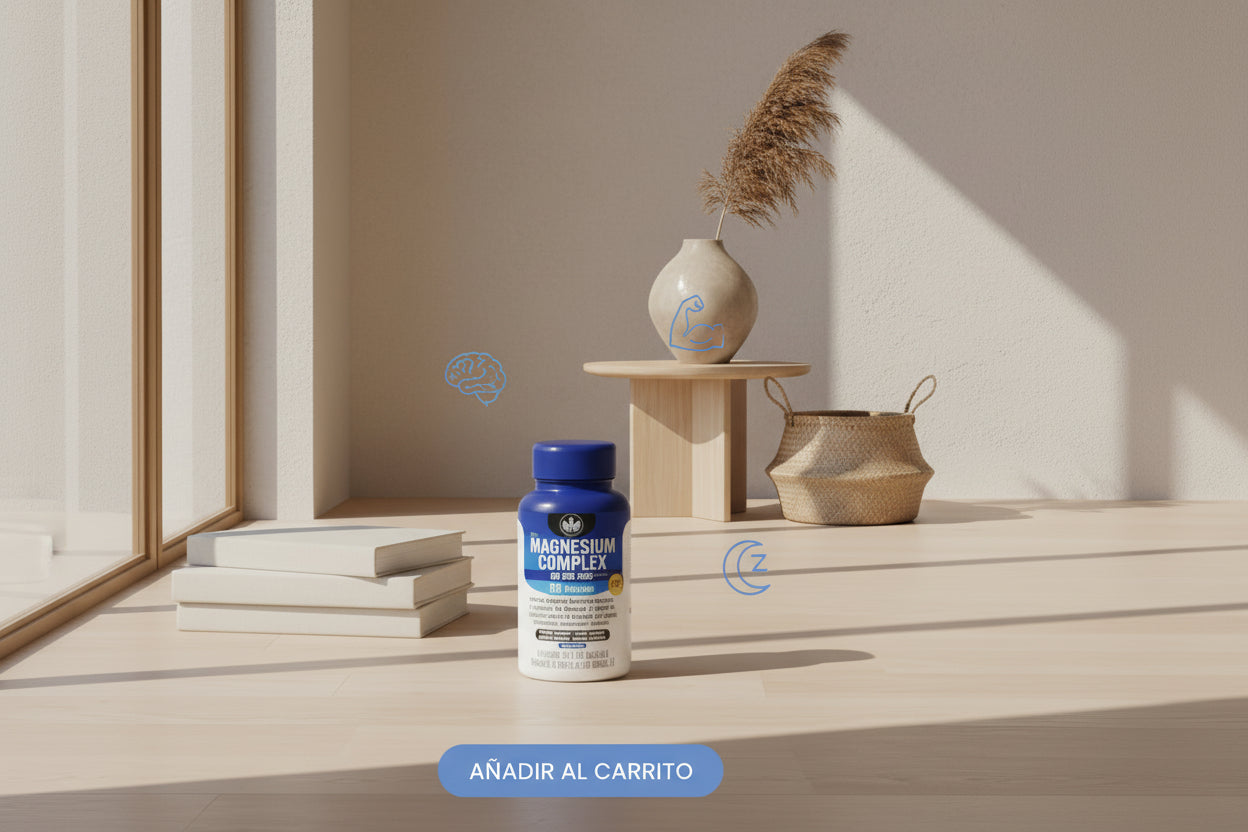Magnesium Complex 7-en-1: Máxima Vitalidad y Bienestar Integral