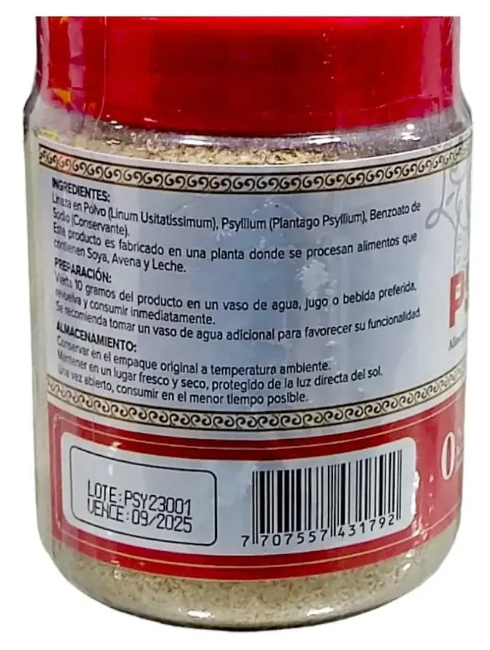 Psyllium Plus: Fibra Natural para tu Bienestar Recupera la ligereza y el equilibrio que tu cuerpo necesita
