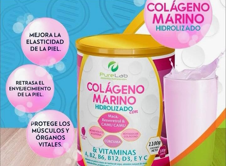 Colágeno Marino Hidrolizado (PureLab)
¡Luce una piel radiante y fortalece tu cuerpo desde adentro!