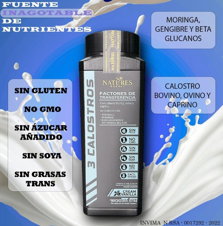 🥛 3 CALOSTROS: El Escudo Natural para tu Salud