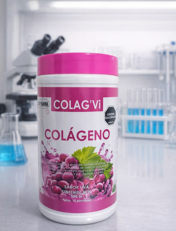 COLAG’Vi – Salud Articular y Belleza 🍇✨
¡Cuida tu cuerpo desde el interior con COLAG’Vi! 💎