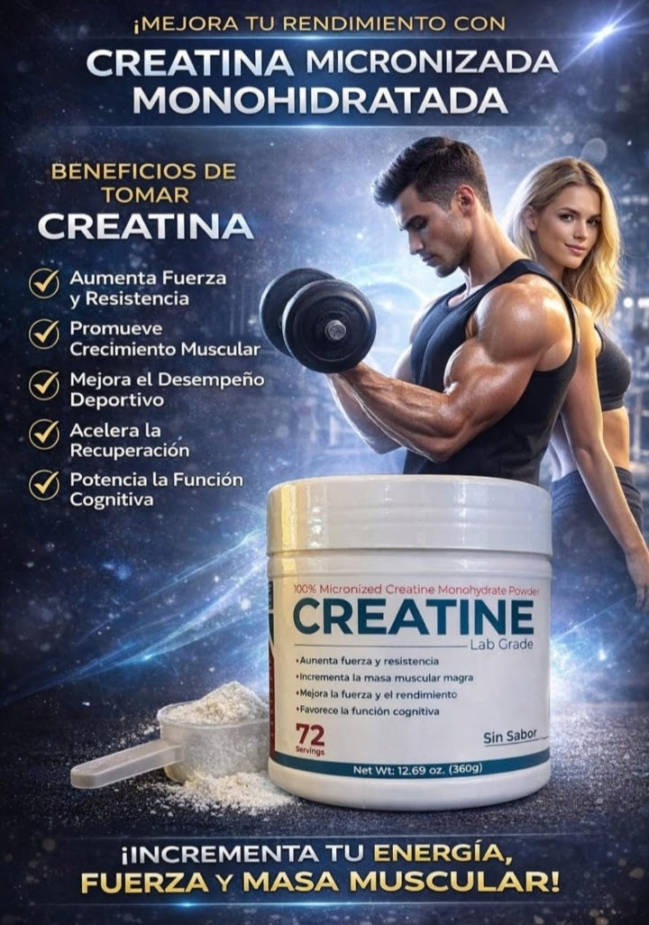 CREATINE RAW: Potencia Pura para tus Músculos