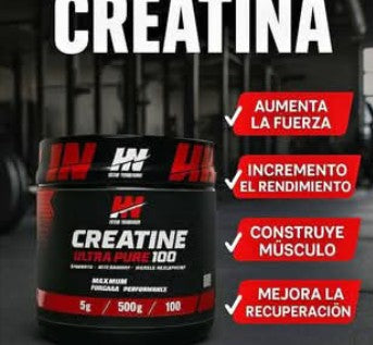 ⚡ Creatine Ultra Pure 100: Máxima Potencia y Fuerza ⚡
