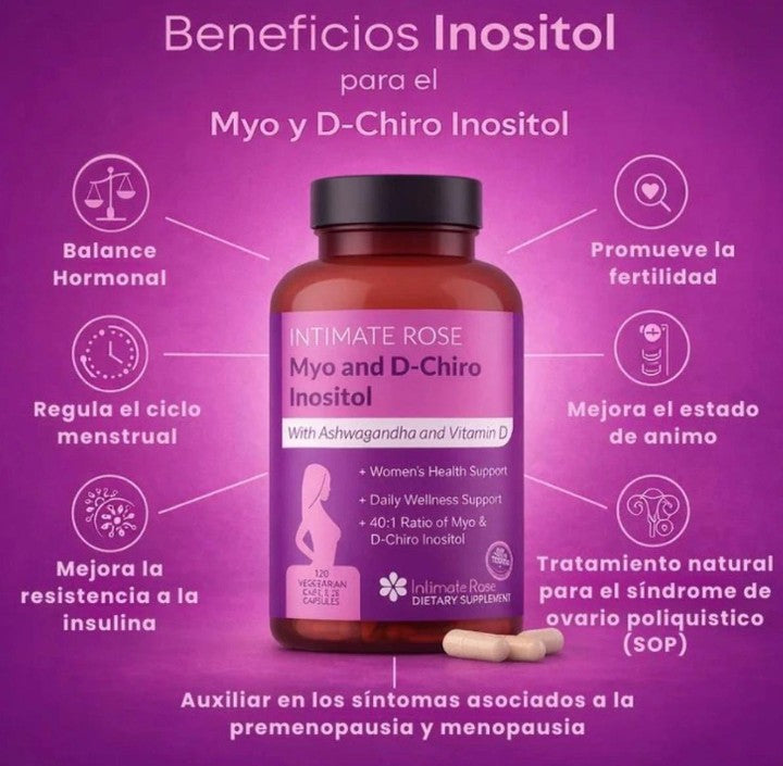 INOSITOL ELITE: Balance y Bienestar Femenino Natural