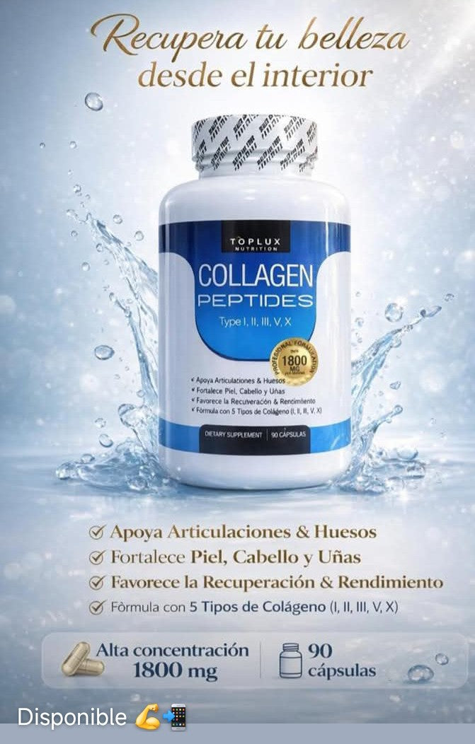 ✨ Multi-Colágeno Peptides (TopLux Nutrition) ✨