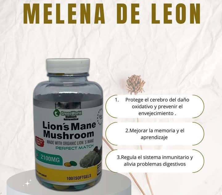 MELENA DE LEÓN: El Superalimento para tu Cerebro y Cuerpo