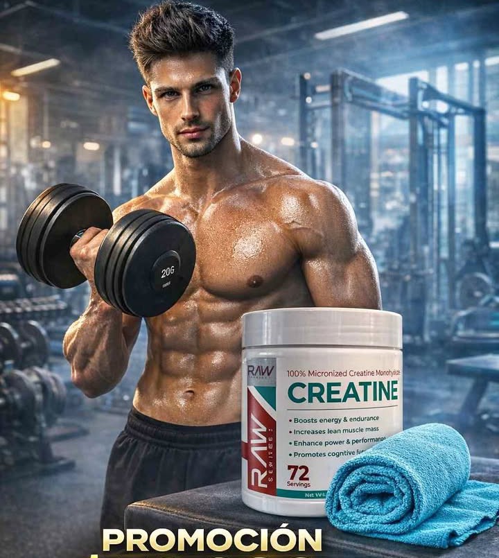 CREATINE RAW: Potencia Pura para tus Músculos