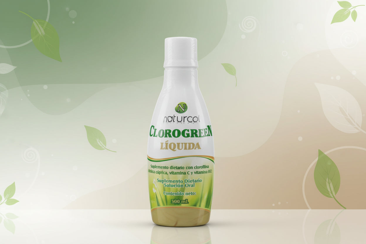 Clorofila liquida: Vitalidad Verde y Détox Natural
