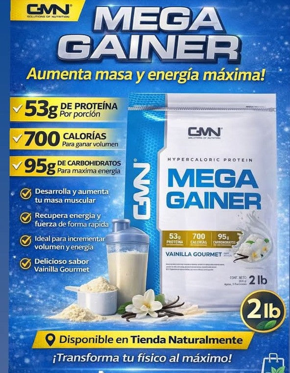 Mega Gainer de GMN: Transforma tu Físico al Máximo
