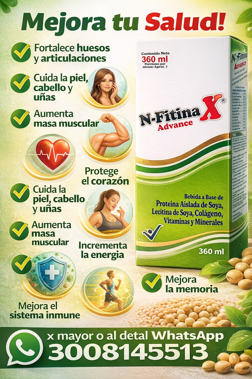 Nutrición Inteligente y Completa: Protege tu Cuerpo, Multiplica tu Energía y Potencia tu Mente